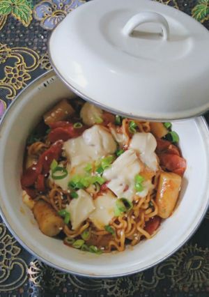 Foto resep Rabokki simple