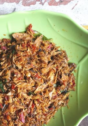 Foto resep Tongkol Suwir Pedas Kemangi Endessss 😍