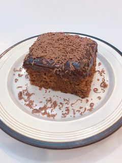صورة لوصفة كيكة شوكولاتة بالصوص اللذيذ