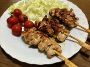A picture of chicken bamboo