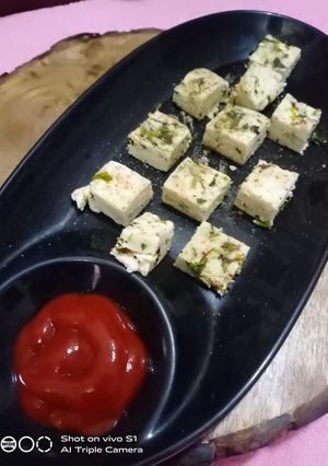 A picture of Flavoured Paneer.