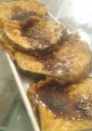 Foto principal de Berenejenas fritas a la miel de caña