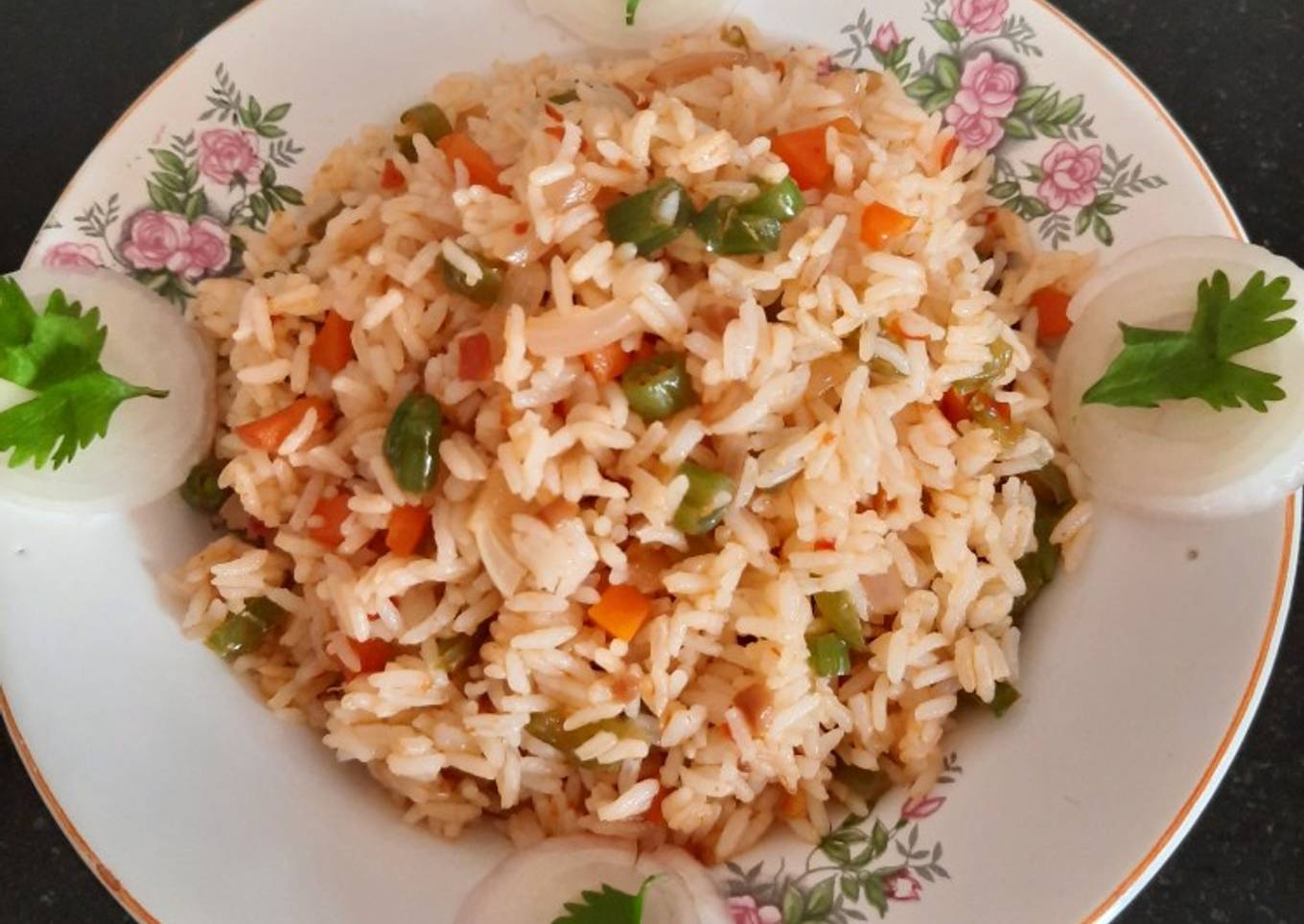 Schezwan fried rice