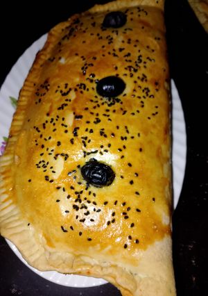 صورة لوصفة سوفلي كبير بالدجاج 🥟🍗🧀