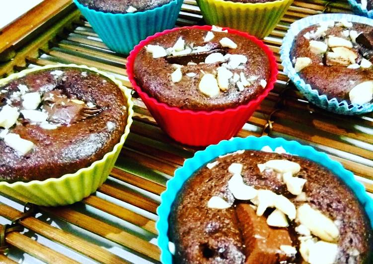 Steps to Prepare Homemade Chocolate Muffins