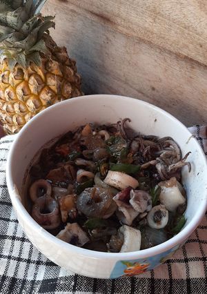 Foto resep Cumi hitam