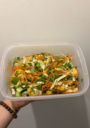 Hình của món Mì ngũ sắc.