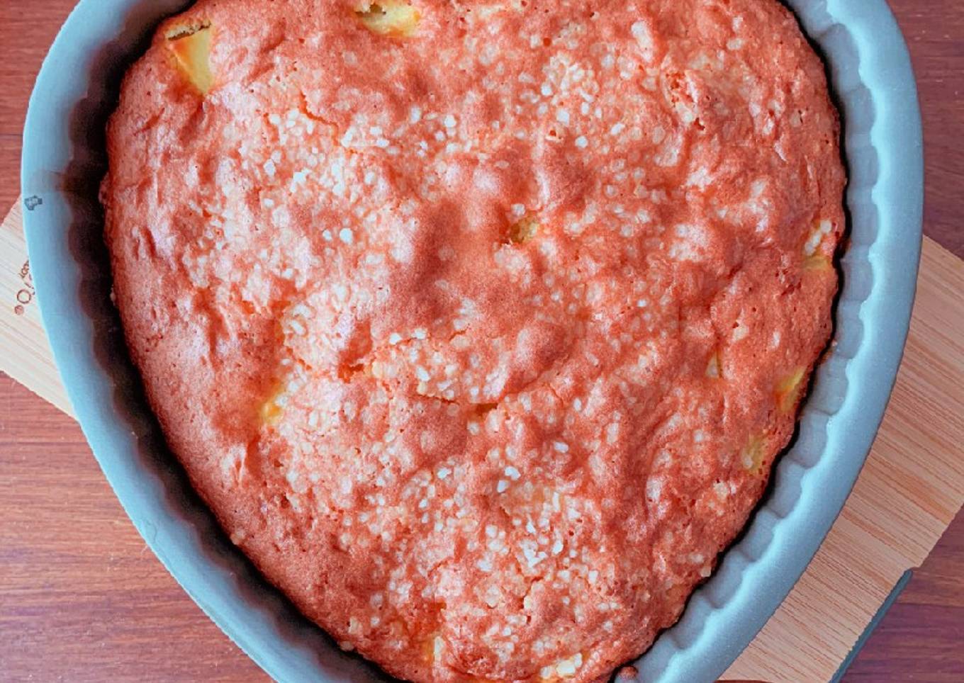 Gateau madeleine aux pommes