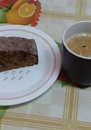 صورة لوصفة كيكة القهوة بالفرن