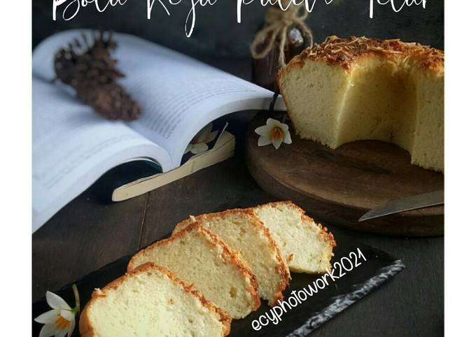 Cara Gampang Membuat Bolu Keju Putih telur, Menggugah Selera