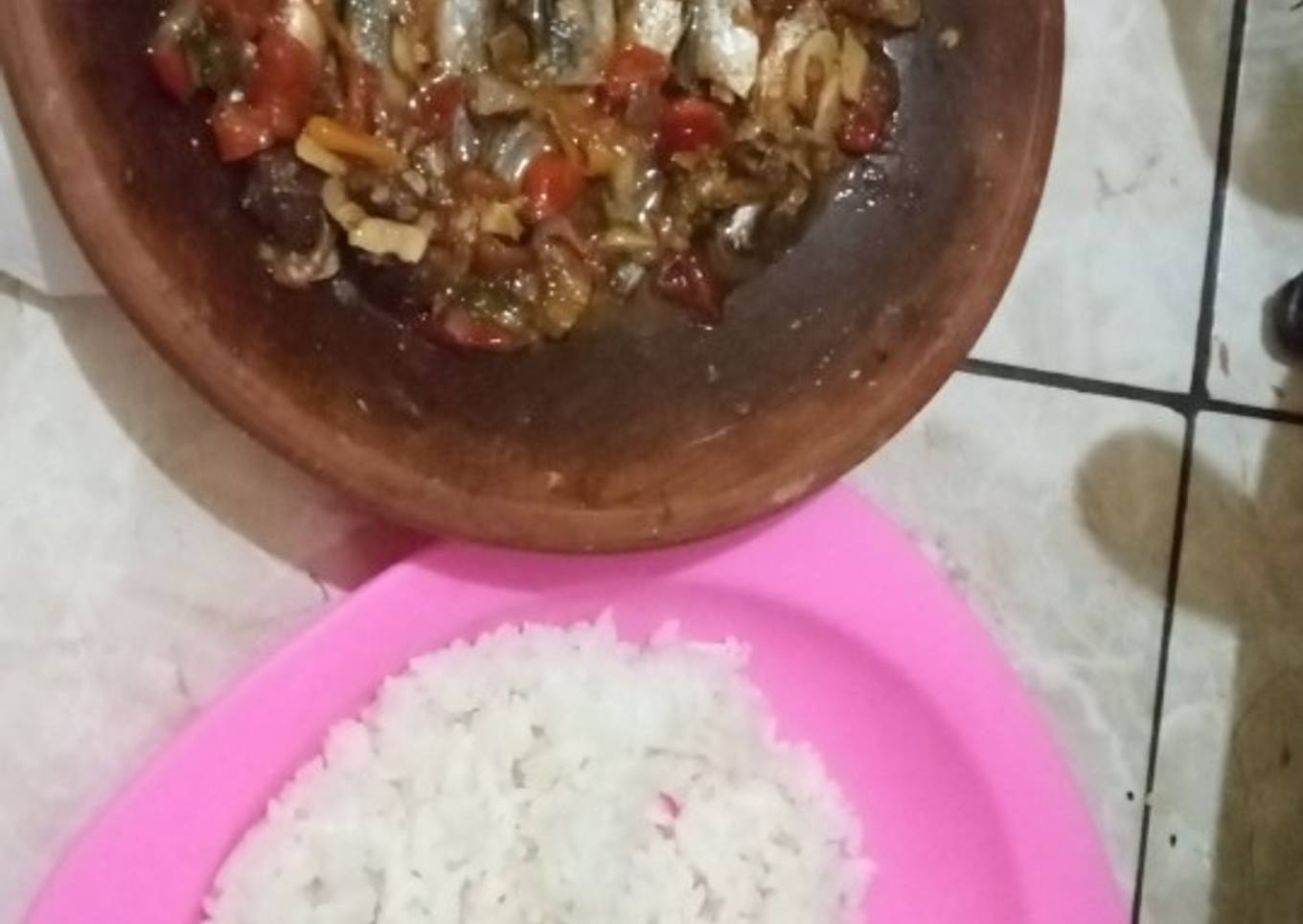 Tumis ikan asin ala Mahmud