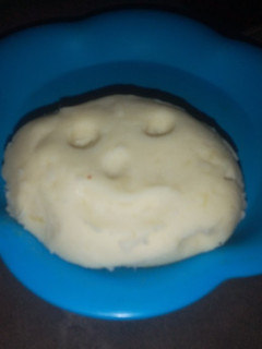 A picture of Pounded yam.