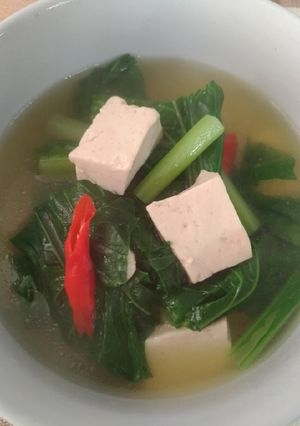 Foto resep Sayur sawi Dan tahu