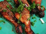蜜糖叉烧味烤鸡腿