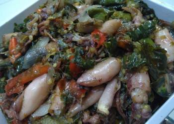 Mudah Cepat Memasak Cumi Asin Cabe Ijo Mantul Banget