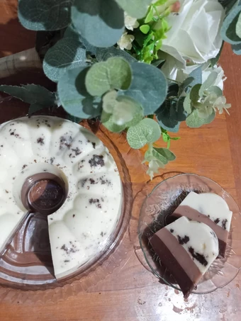 Cara Gampang Menyiapkan Resep Pudding Triple Layer (Oreo, Milo, Coklat) yang Lezat Sekali Anti Ribet, Lezat