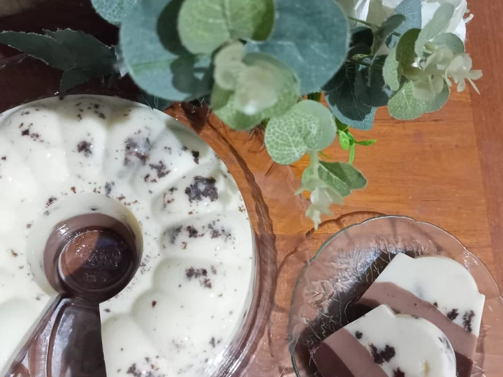 Cara Gampang Menyiapkan Resep Pudding Triple Layer (Oreo, Milo, Coklat) yang Lezat Sekali Anti Ribet, Lezat