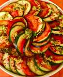 رتاتولي الباذنجان والفلفل على الطريقة الفرنسية ratatouille 🍆🌶🍅
