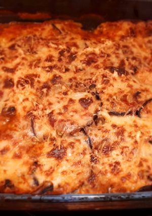 Une photo de Moussaka végétarienne