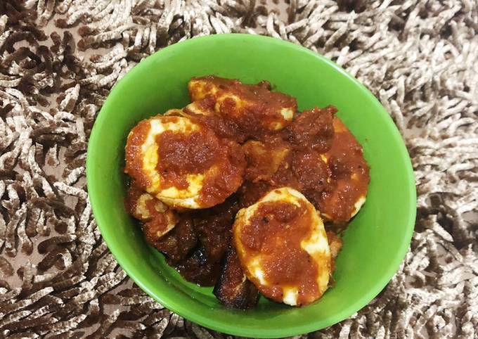 Telur Tahu Terong Balado Masakan Rumahan 🤤🤤