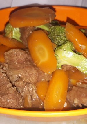 Foto resep Cah daging brokoli saus tiram