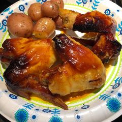 A picture of Bbq Baked Chicken Wings.