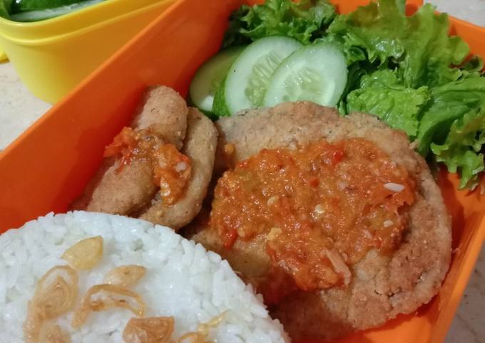 TELUR CEPLOK CRISPY GLUTENFREE GEPREK VERSI PEDAS dan NO PEDAS