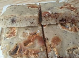 Una foto de Bizcocho vegano de s'mores
