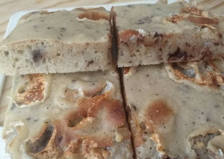 Bizcocho vegano de s'mores