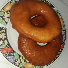 Glazed Cinnamon Doughnuts A picture of Glazed Cinnamon Doughnuts.