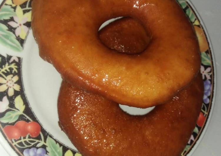 Recipe of Super Quick Homemade Glazed Cinnamon Doughnuts