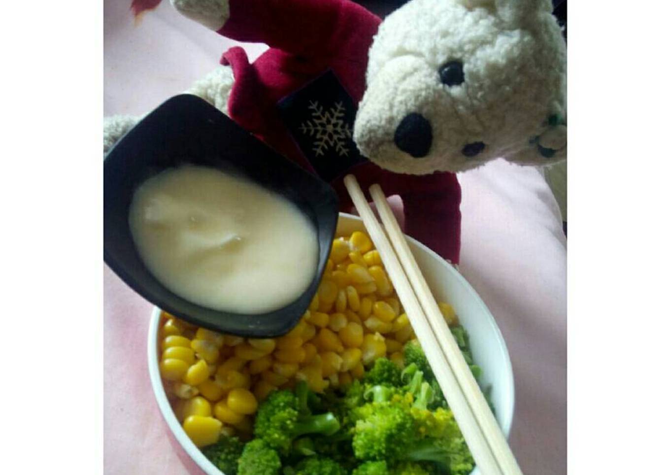 Diet Sehat "Jagung,Brokoli,Mayonaise"