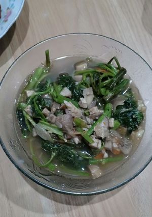 Foto resep Tumis Kangkung Jamur