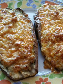 Una foto de Berenjenas rellenas de atún en Thermomix