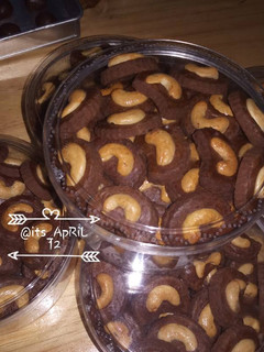 Foto resep Choco Cashew Cookies