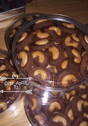 Foto resep Choco Cashew Cookies