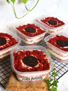 Foto resep Dessert box Red Velvet