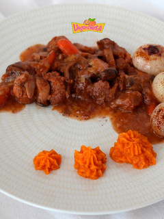 Una foto de Bourguignon de Setas