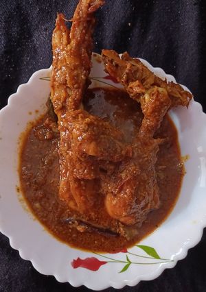 চিকেন কষা(chickenkosha recipe in Bengali) রেসিপির প্রধান ছবি