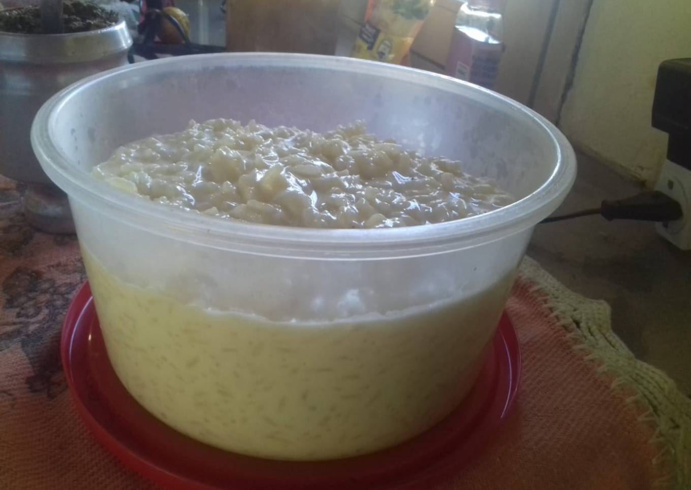 Arroz con leche rico y práctico