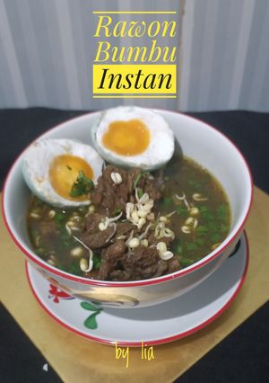 Foto resep Rawon Bumbu Instan
