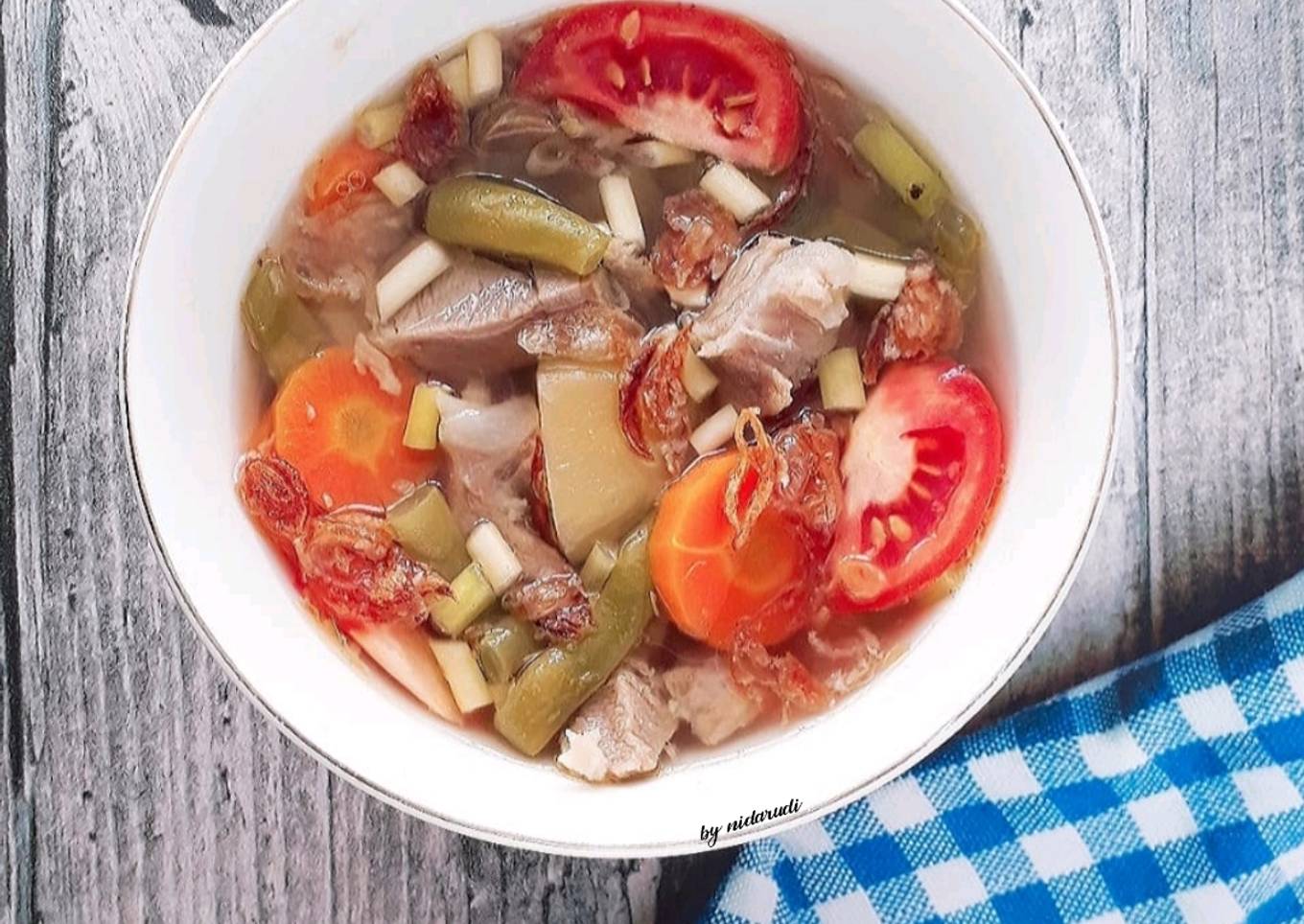 Sup Daging Sapi Resep Mertua