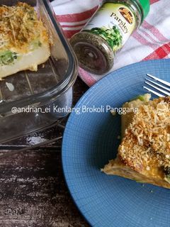Foto resep Kentang Brokoli Panggang