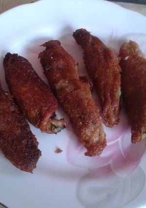 A picture of Curd rolls.