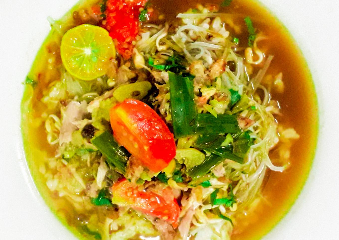 Soto Ayam kuah bening