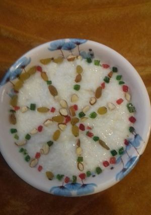 A picture of Rice kheer.