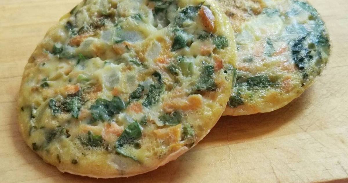 Resep Mpasi omelet sayur (+1 y) oleh Aline Lagimasak Cookpad