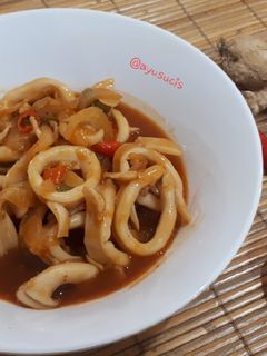 Foto resep Cumi saus padang