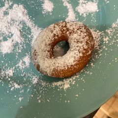 A picture of Homemade Donuts.