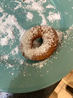 A picture of Homemade Donuts.